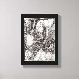 Mindsuckersyndrom Leinwanddruck