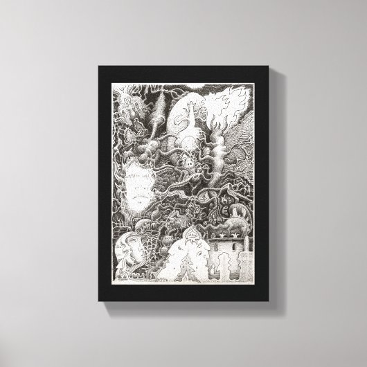 Mindsuckersyndrom Leinwanddruck (Vorderseite)