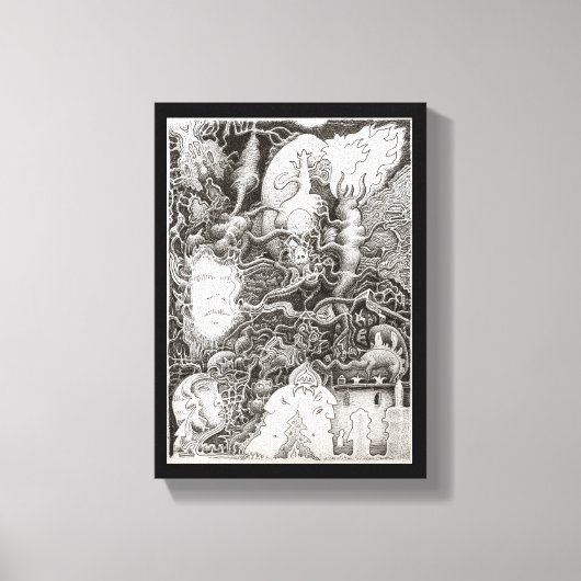 Mindsuckersyndrom Leinwanddruck (Vorderseite)