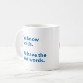 MindtheGOP.com hat die beste Wort-Kaffee-Tasse Kaffeetasse (Vorderseite Links)