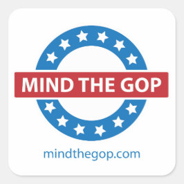 MindtheGOP.com Square Stickers