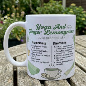 Mindvolles Ingwer-Zitronengras-Tee-Ritual Kaffeetasse