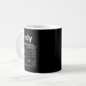 Mindy Nutrition Personalisiert Name Funny Christma Kaffeetasse (Vorderseite Links)