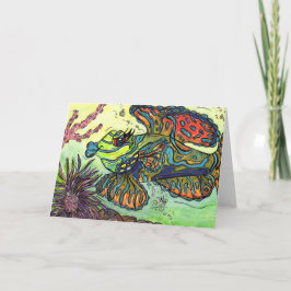Mindy the Mandarin Fish Karte