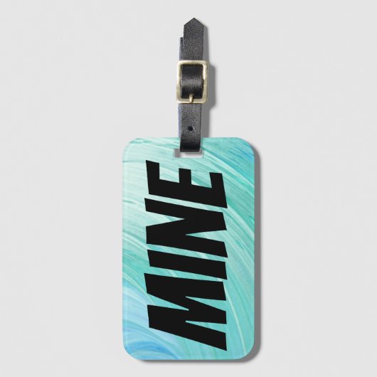 MINE GEPÄCKANHÄNGER (Vorderseite Vertikal)