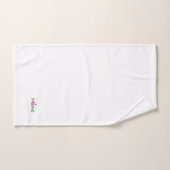 Mine Logo Weiß Badhandtuch Set (Handtuch)