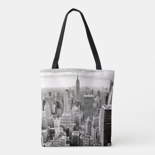 Mine Manhattan zu Tote Tasche (Rückseite)