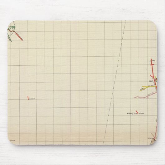 Mine Mine Maps Nummer I Mousepad (Vorne)