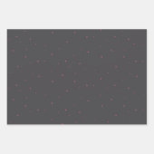 "Mine Mine Mine" Crazy Niedlich Bat Liebe Geschenkpapier Set (Vorderseite 3)