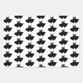 "Mine Mine Mine" Crazy Niedlich Bat Liebe Geschenkpapier Set (Vorderseite 2)