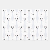 "Mine Mine Mine" Crazy Niedlich Llama Liebe Geschenkpapier Set (Vorderseite 2)