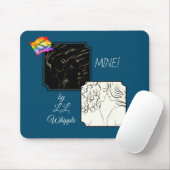 'MINE!' (mit Logo-Maus-Pad) Mousepad (Mit Mouse)