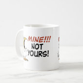 Mine Not your Boynton Chicken Kaffeetasse (Vorderseite Links)