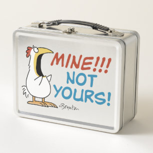 Mine Not your Boynton Chicken Metall Brotdose