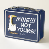 Mine Not your Boynton Chicken Metall Brotdose (Rückseite)