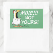 Mine Not your Boynton Chicken Rechteckiger Aufkleber (Tasche)