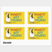 Mine Not your Boynton Chicken Rechteckiger Aufkleber (Blatt)