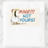Mine Not your Boynton Chicken Rechteckiger Aufkleber (Tasche)