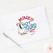 Mine Not your Boynton Chicken Runder Aufkleber (Umschlag)