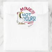 Mine Not your Boynton Chicken Runder Aufkleber (Tasche)