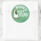 Mine Not your Boynton Chicken Runder Aufkleber (Tasche)