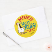 Mine Not your Boynton Chicken Runder Aufkleber (Umschlag)