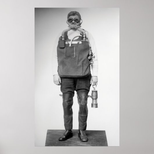 MINE RESCUER c. 1912 Poster (Vorne)