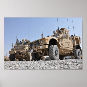 Mine Resistency Ambush Protected ATV Poster