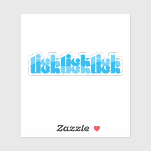 Mine Ticks Sticker (Blatt)