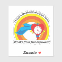 Mine Ticks Superhero Sticker