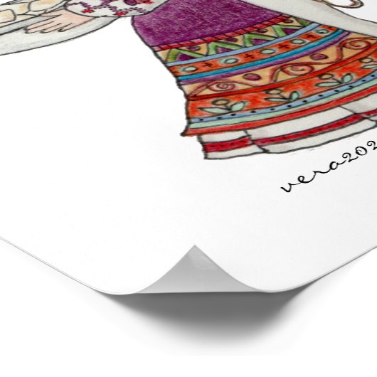 Mine! Ukrainische Perogien Pyrohy Varenyky Pierogi Poster (Ecke)