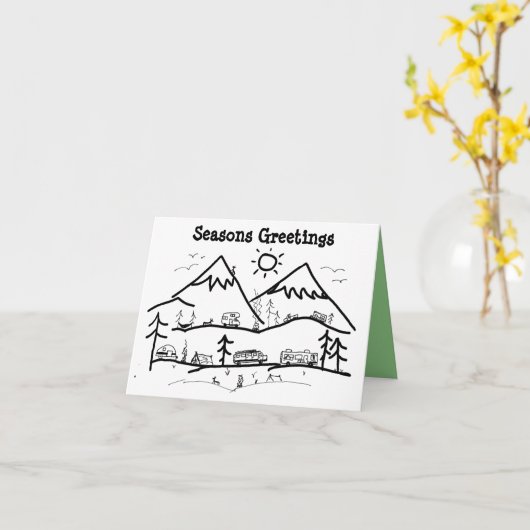 Mine Yours 1 Karte (Gelbe Blume)