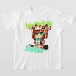 Minecraft Aphmau, Geburtstagsschwester, Niedlich M T-Shirt