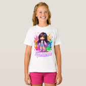 Minecraft Aphmau, Niedliche Jugend, Fankunst, MeeM T-Shirt (Vorne ganz)