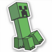 Minecraft Creeper Minecrafter Creepers Aufkleber (Vorderseite)