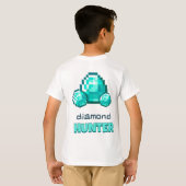 Minecraft Diamond Hunter T-Shirt (Schwarz voll)
