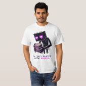 Minecraft Enderman, ich spiele nur mit Blöcken, T-Shirt (Vorne ganz)