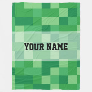Minecraft Personalized Blanket Fleecedecke