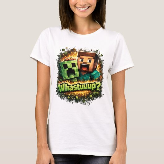 Minecraft T-Shirt (Vorderseite)