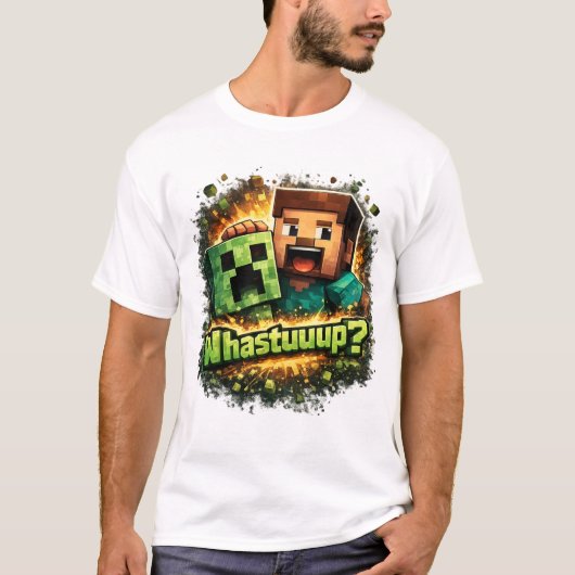 Minecraft T-Shirt (Vorderseite)