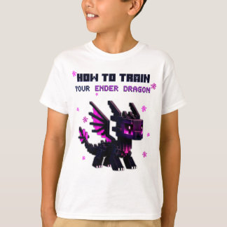 Minecraft, wie man seinen Enderdrachen trainiert, T-Shirt