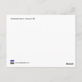 Minehead harbour, Somerset, Vereinigtes Königreich Postkarte (Rückseite)