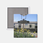 Minehead Station, Somerset Magnet (Vorderseite/Rückseite)