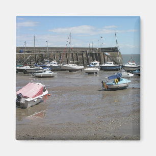 Mineheadhafen, Somerset, Großbritannien Magnet