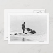 Minen am Strand in Nome, Alaska-Fotografie Postkarte (Vorne/Hinten)