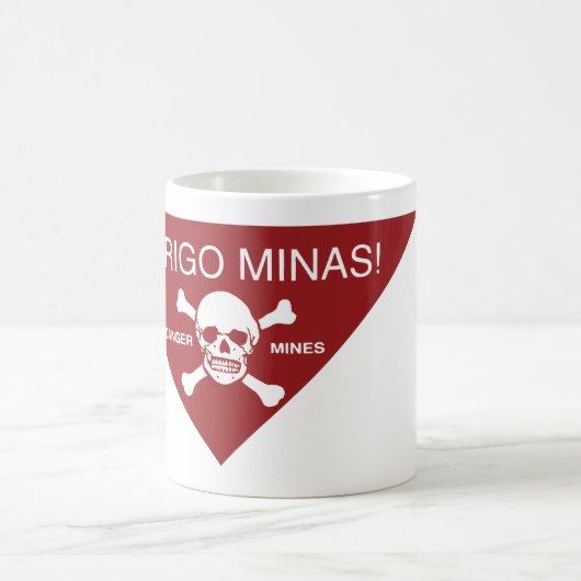 Minen gefährden! Tasse (Mittel)
