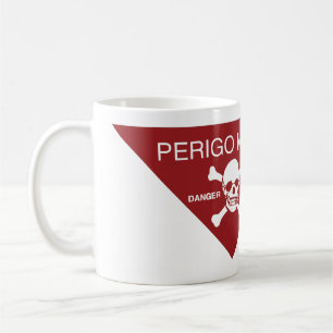 Minen gefährden! Tasse