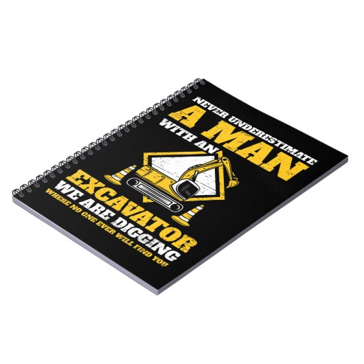 Minengrabfahrer unterschätzen nie eine alte notizblock (Linke Seite)