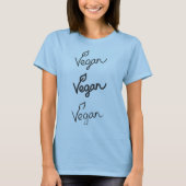 Minengrün Vegan T-Shirt (Vorderseite)