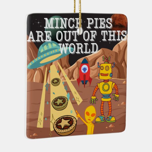 Minenkuppen sind aus dieser Welt Keramikornament (Rechts)